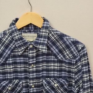 Ralph Lauren Denim & Supply Flannel Snap Shirt M